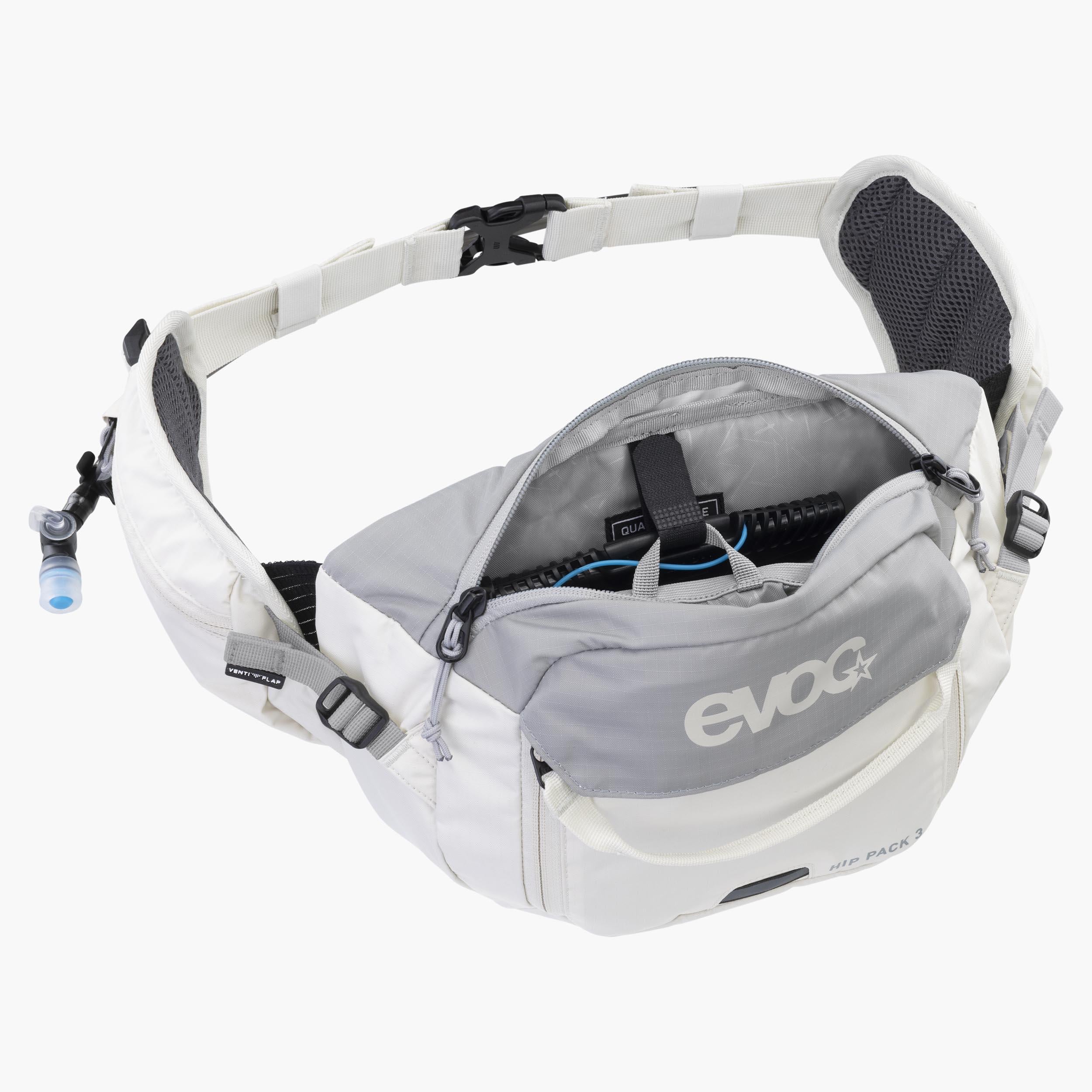 EVOC Hip Pack Hydration Pack 3L With 1.5L Bladder Sand/Stone