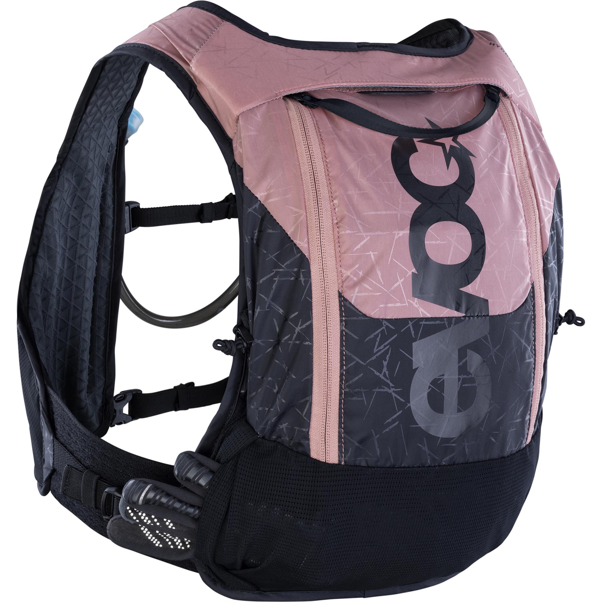EVOC Hydro Pro Hydration Pack 6L With 1.5L Bladder Dusty Pink/Black