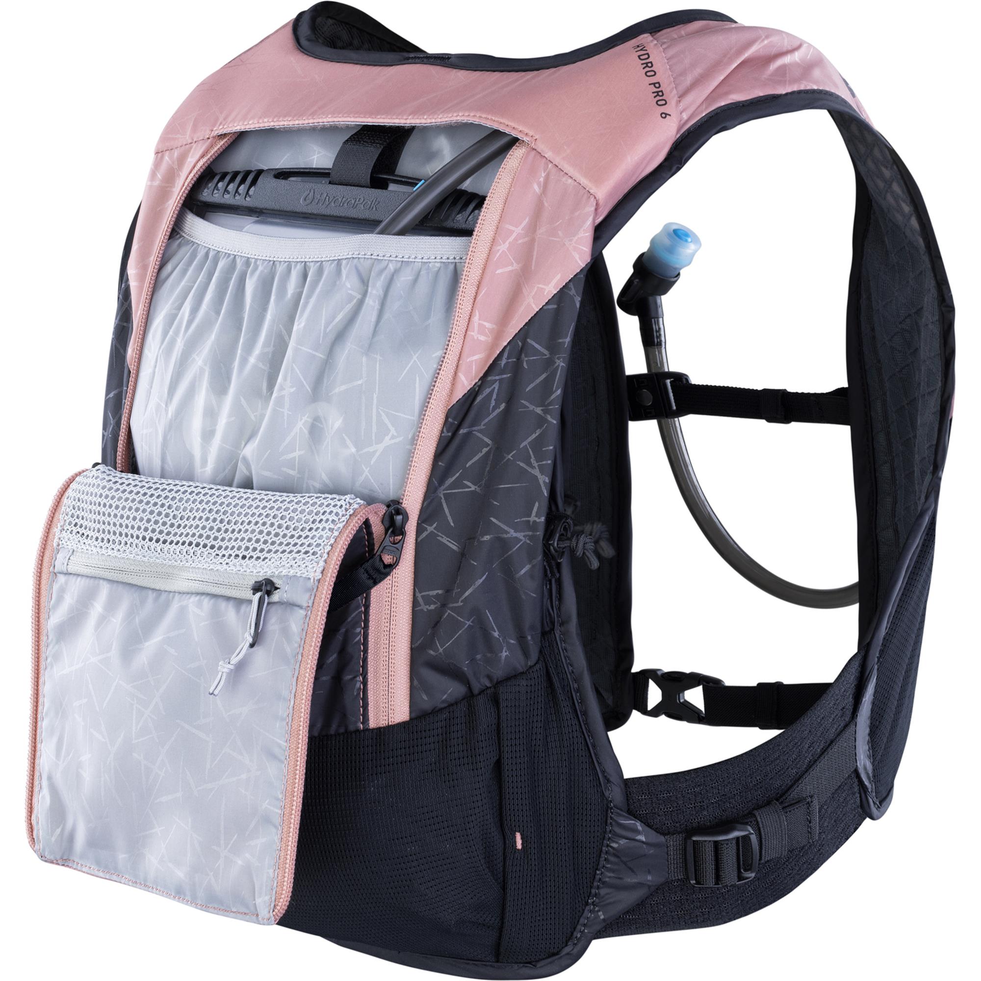 EVOC Hydro Pro Hydration Pack 6L With 1.5L Bladder Dusty Pink/Black