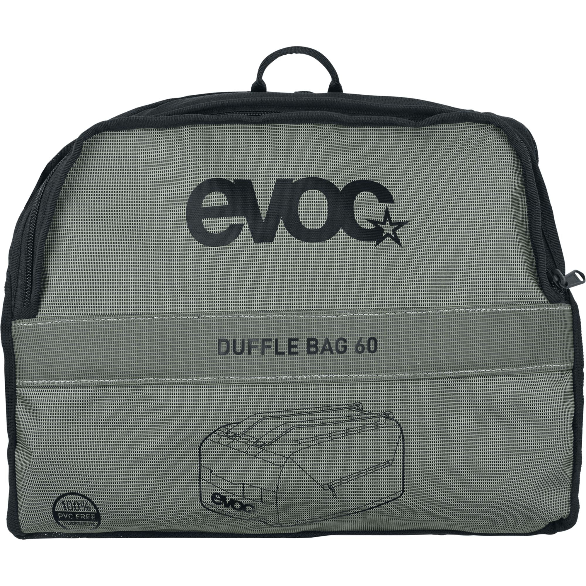 EVOC Duffle Bag 60L Dark Olive/Black