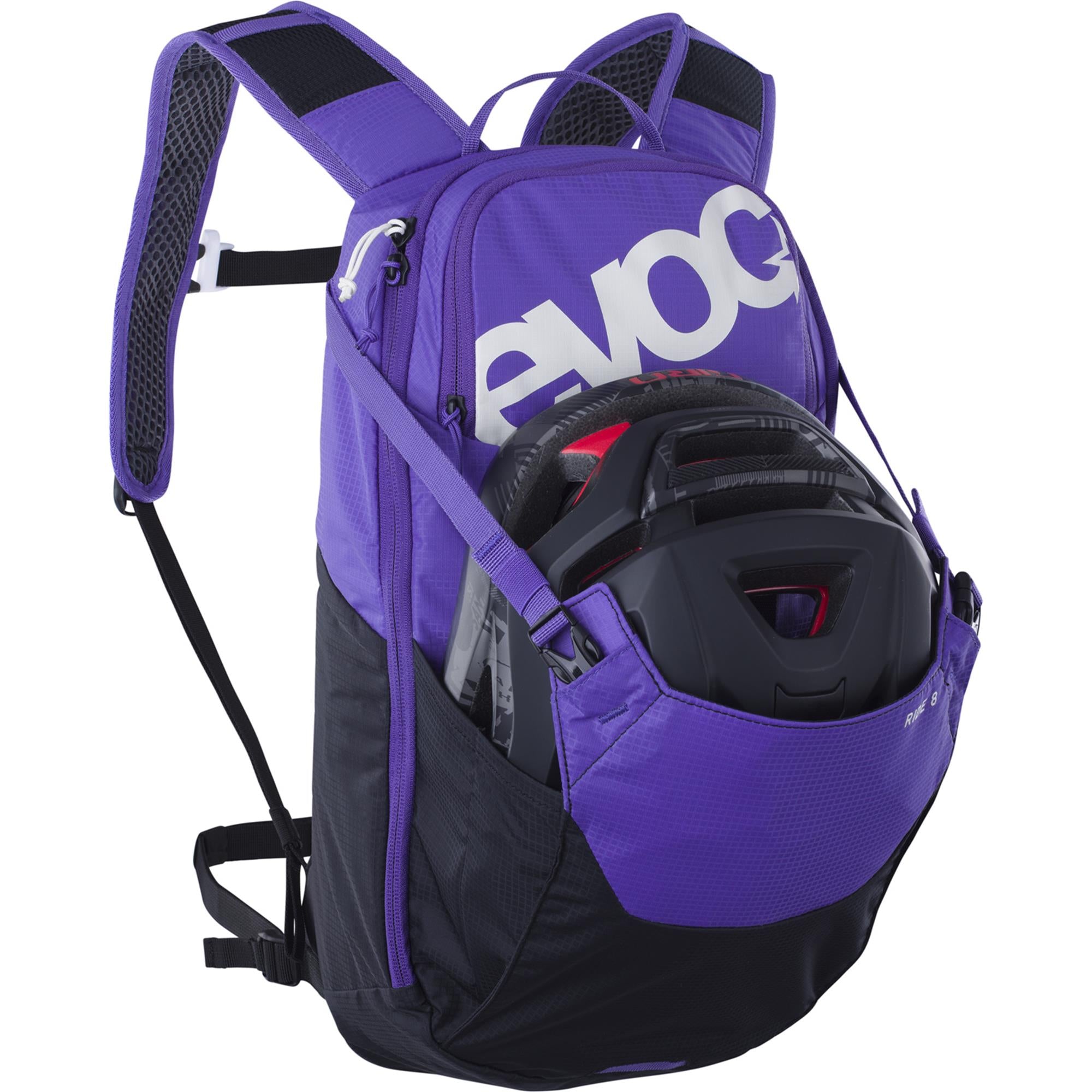 EVOC Ride Performance Backpack 8L With 2L Hydration Bladder Violet/Black