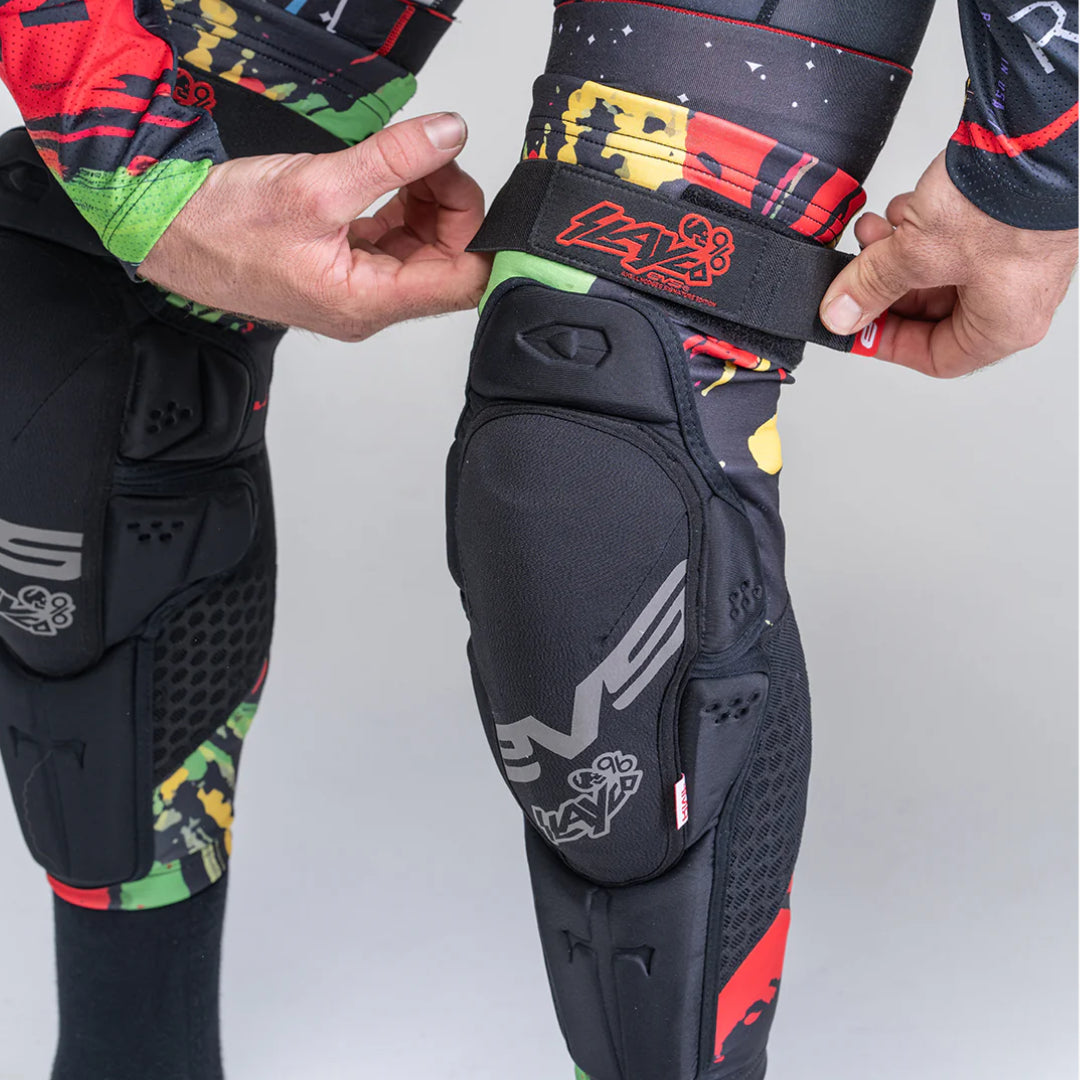 EVS Slayco Knee Guard Slayco96 Explosion
