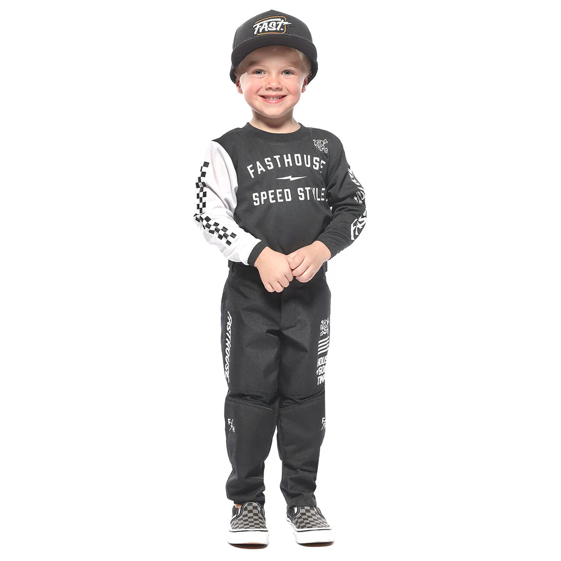 Fasthouse TODDLER El Nino MX Kit Combo - Black