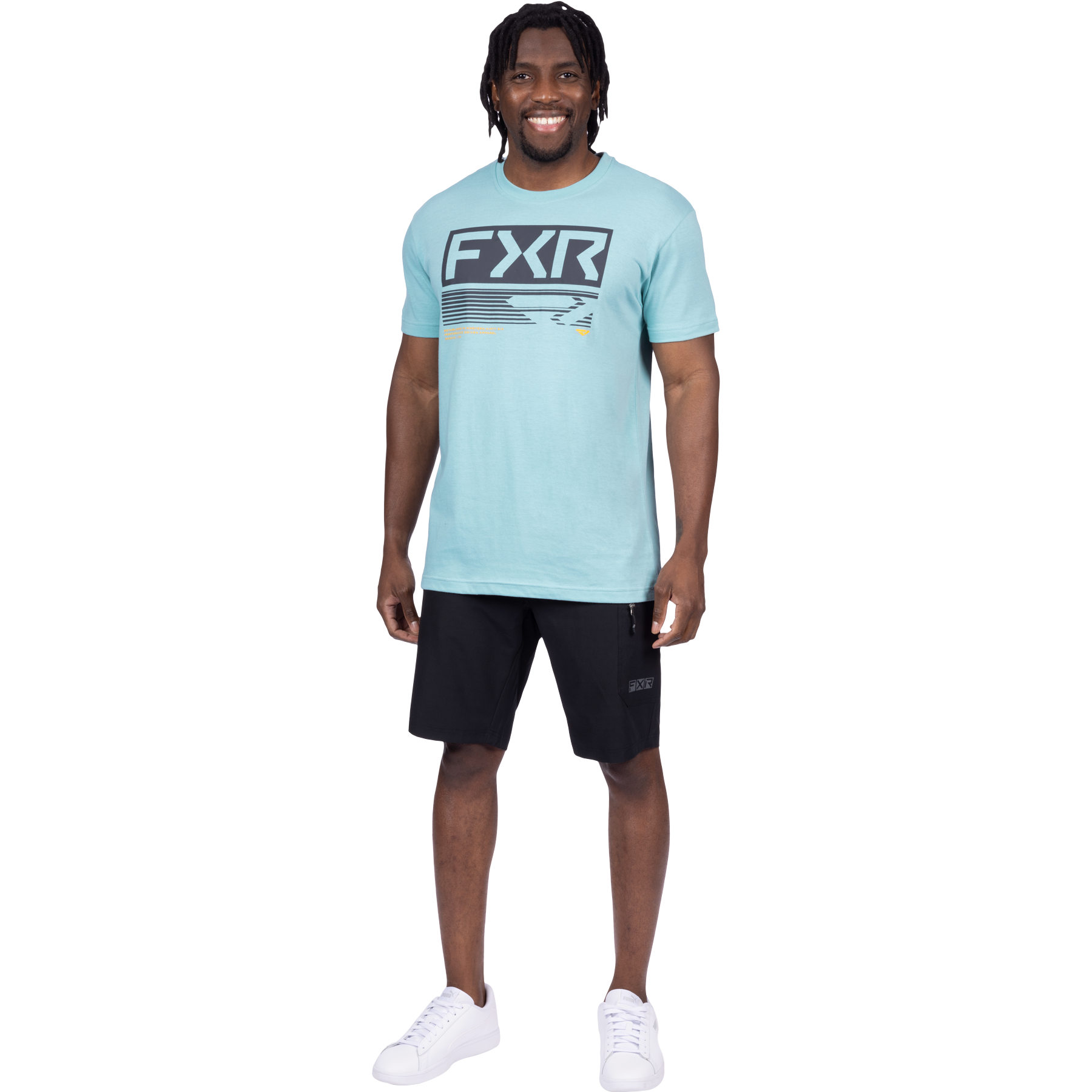 FXR Elevate Premium T-Shirt Bermuda/Asphalt