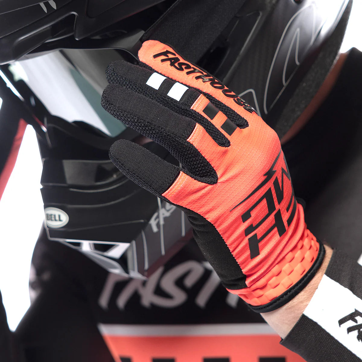 Fasthouse Elrod Formula MX Glove Hyper Coral