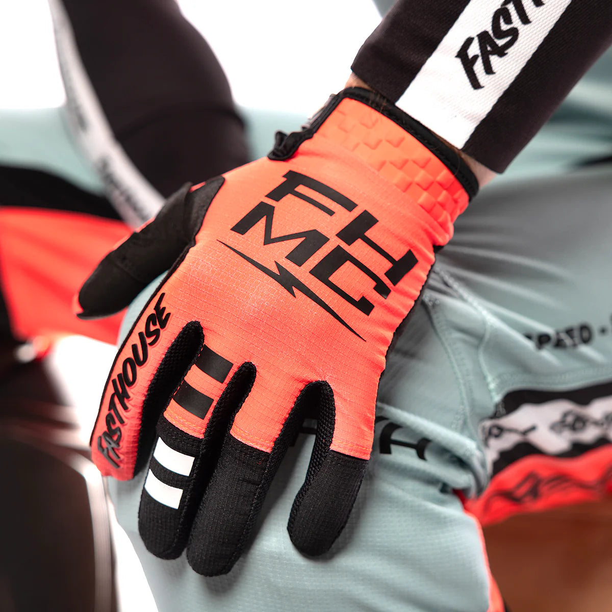 Fasthouse Elrod Formula MX Glove Hyper Coral
