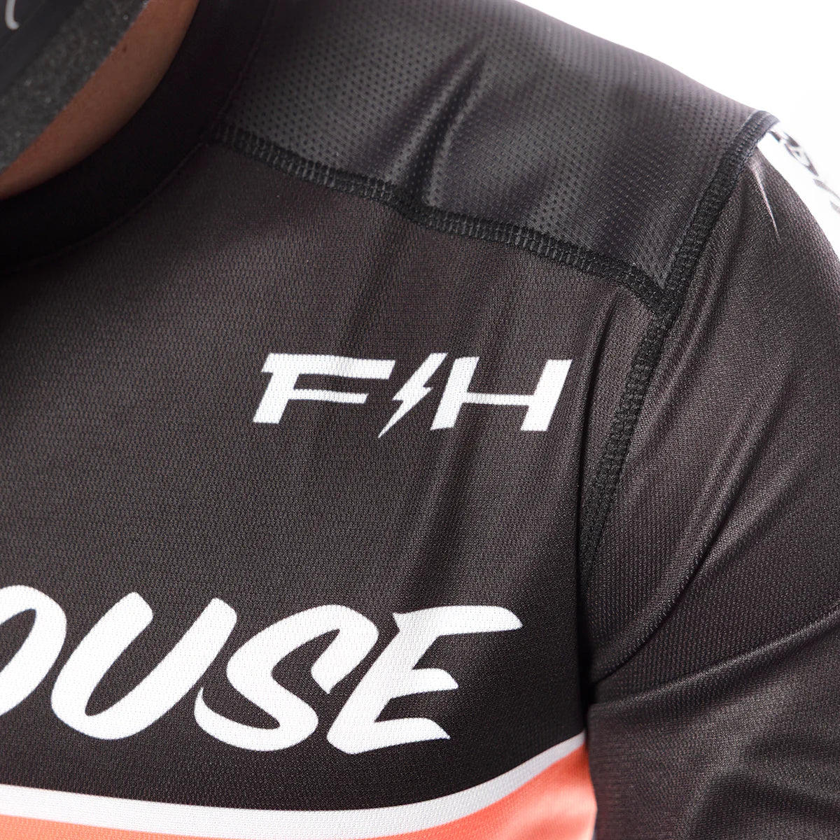 Fasthouse Elrod Formula LS MX Jersey Oceanic Mint/Hyper Coral