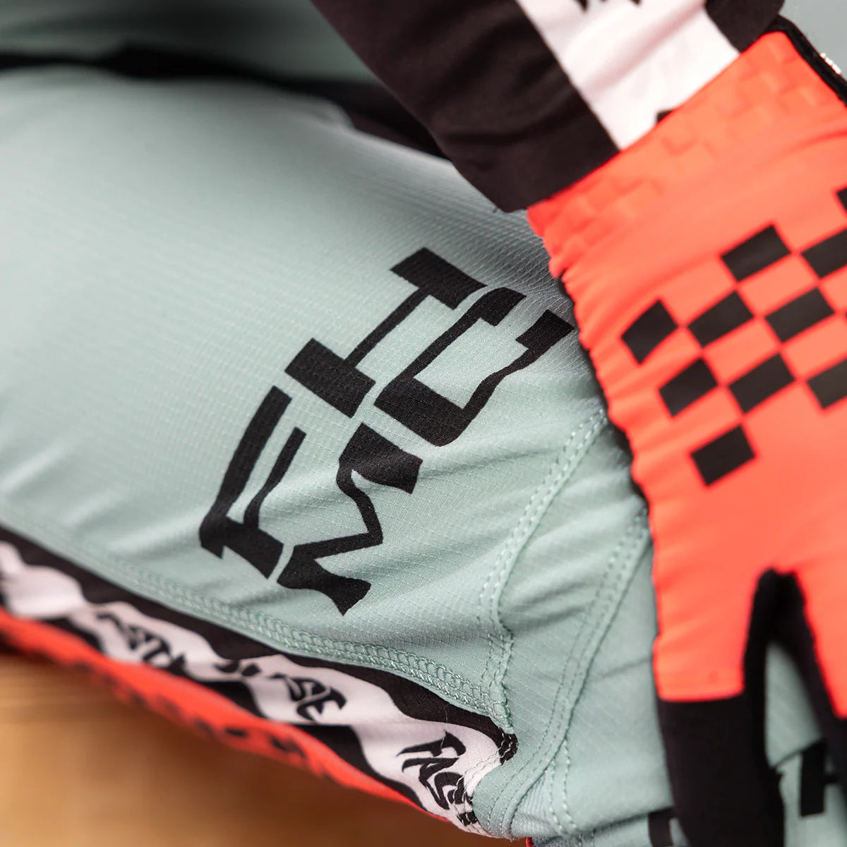 Fasthouse Elrod Formula MX Pant Oceanic Mint/Hyper Coral