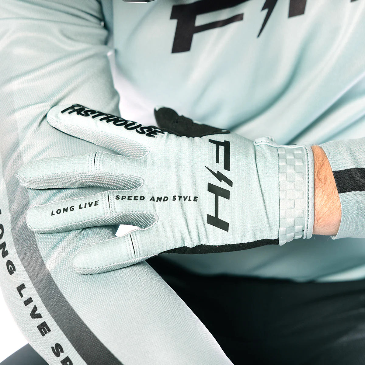 Fasthouse Elrod Nitro MX Glove Oceanic Mint