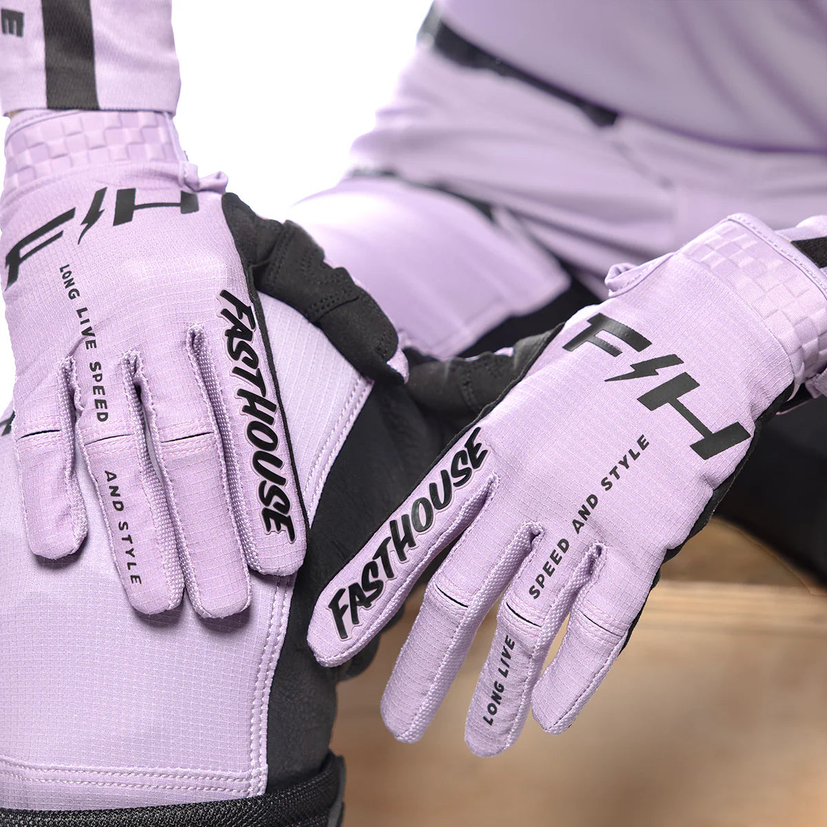 Fasthouse Elrod Nitro MX Glove Smokey Lilac