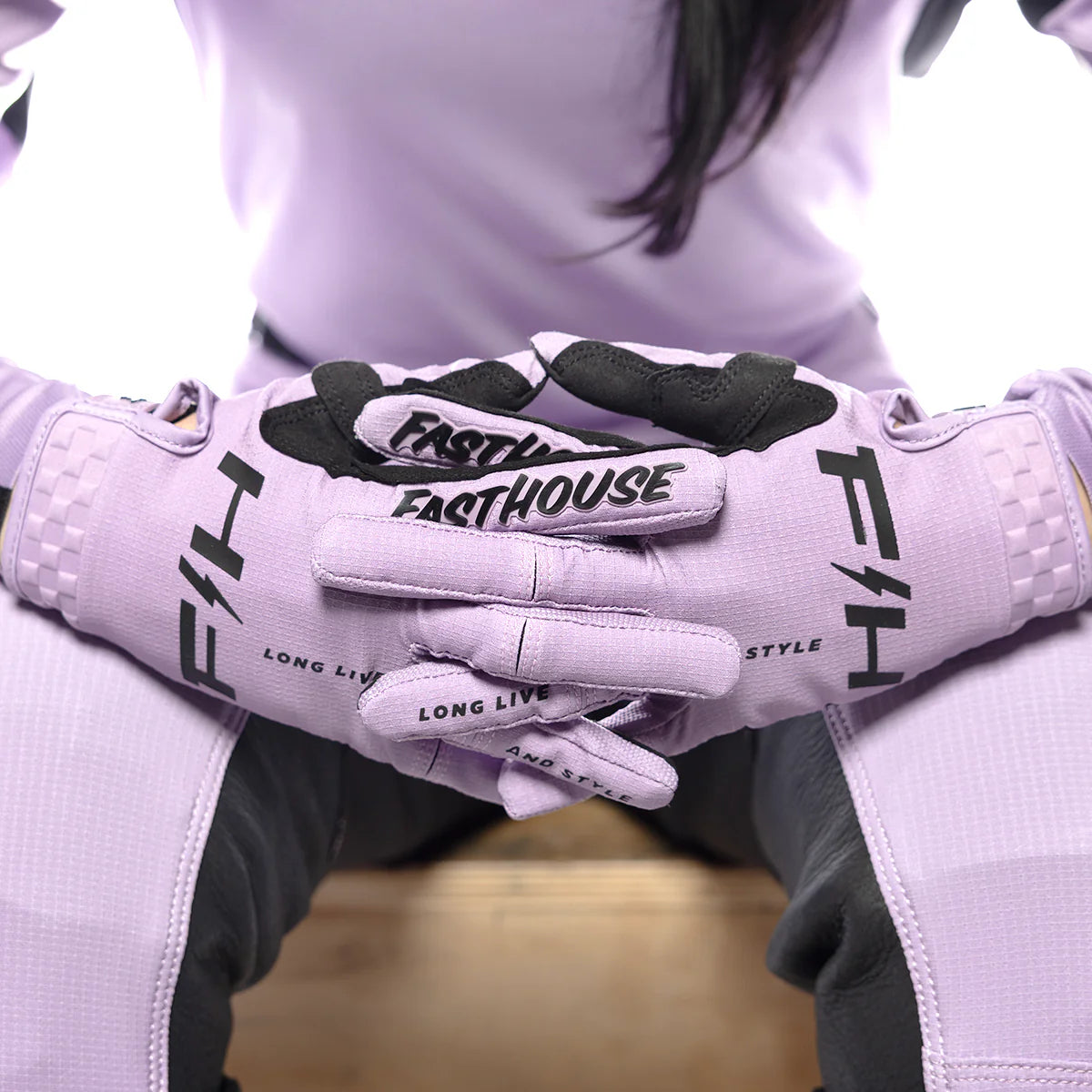 Fasthouse Elrod Nitro MX Glove Smokey Lilac