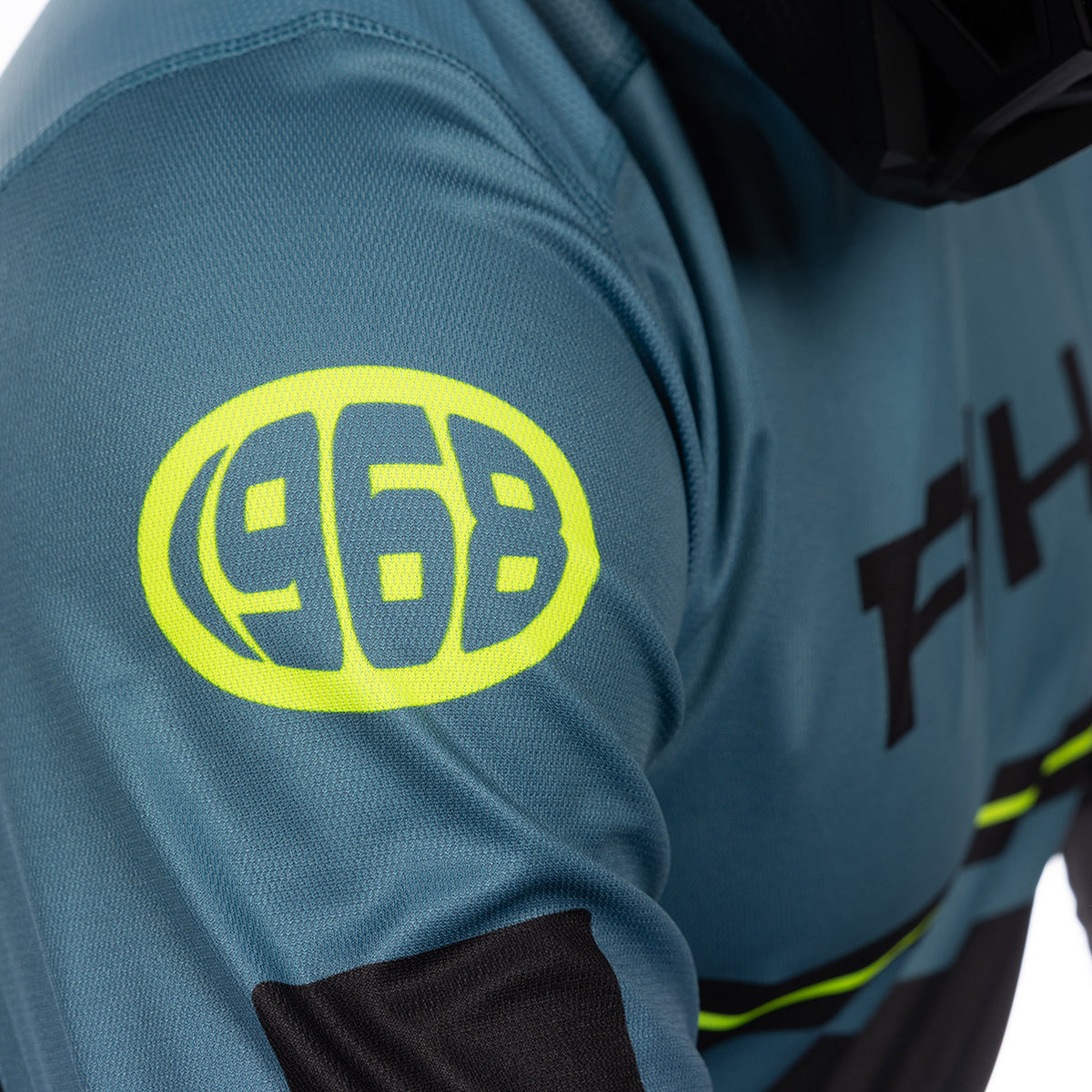 Fasthouse Elrod React MX Jersey - Light Indigo/Black