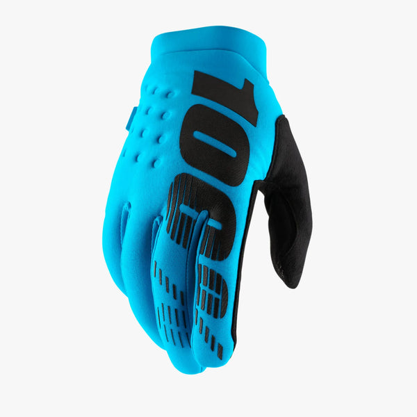 100% Brisker Cold Weather Glove Turquoise
