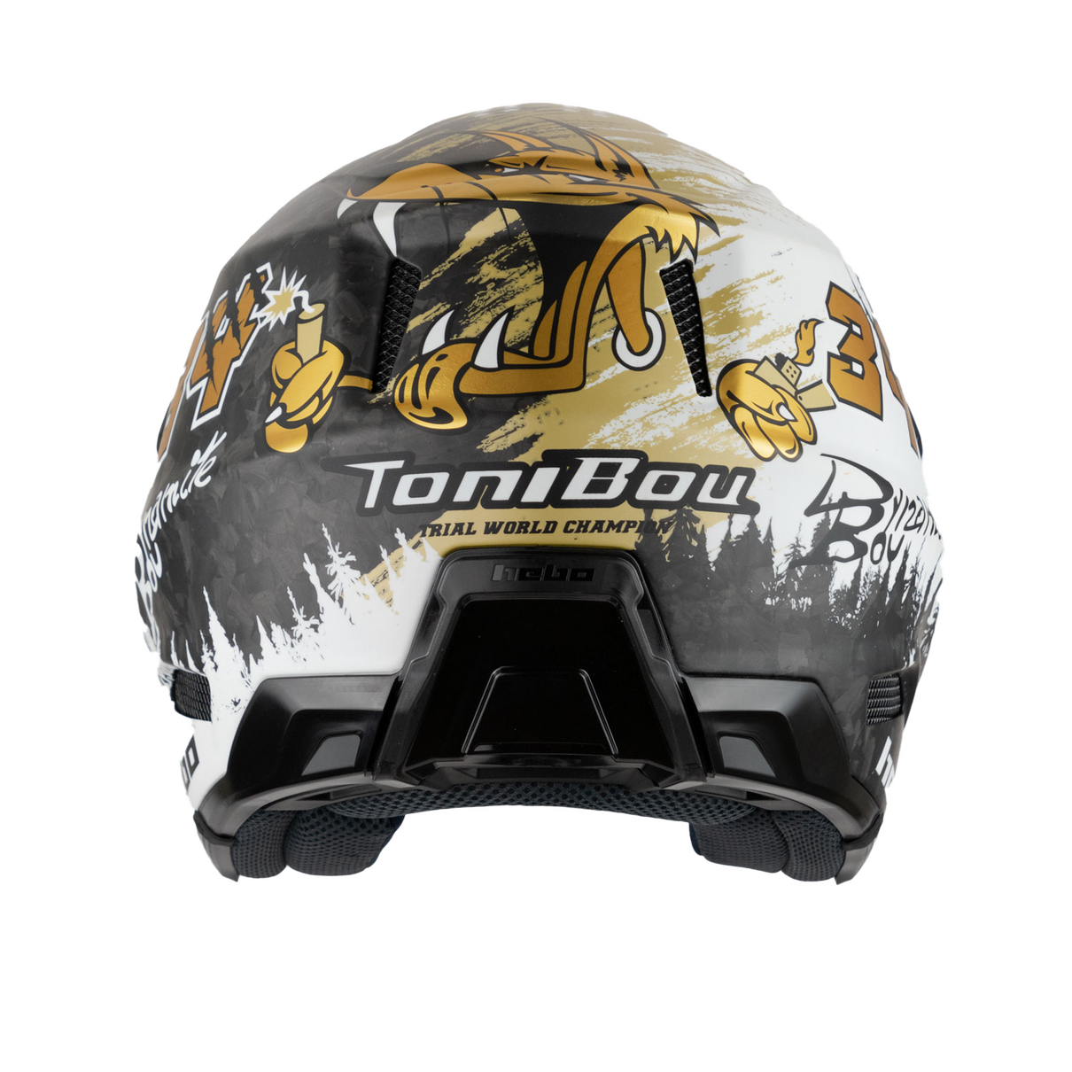 Hebo Trials Helmet Zone Race Toni Bou 34 Limited Edition