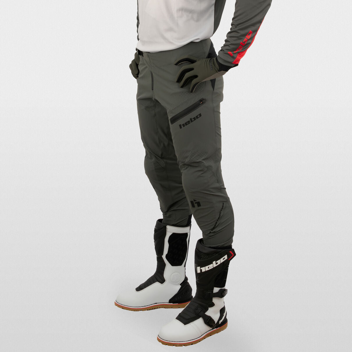 Hebo Tech 25 Trials Pant Grey