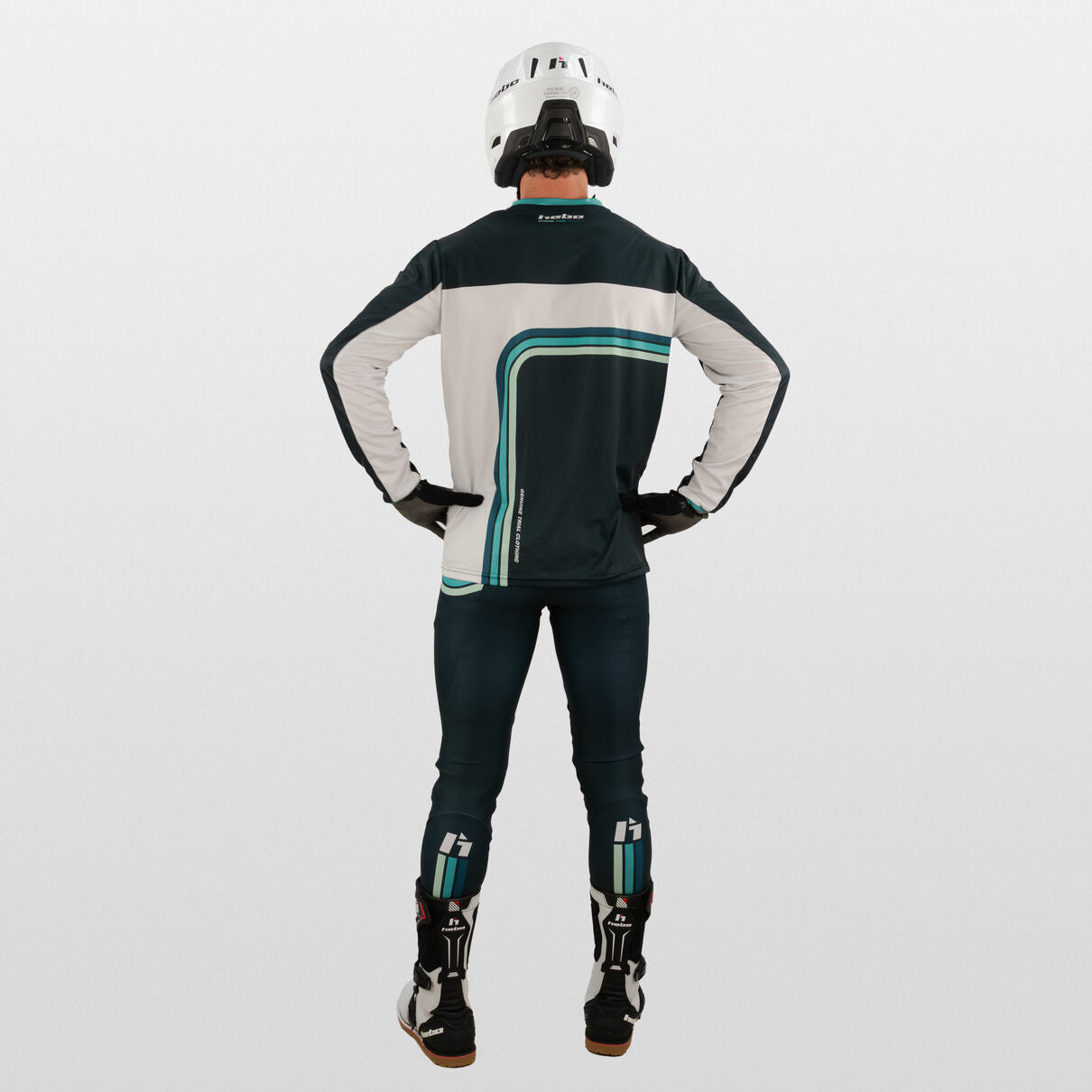 Hebo Pro Retro Trials Shirt Green