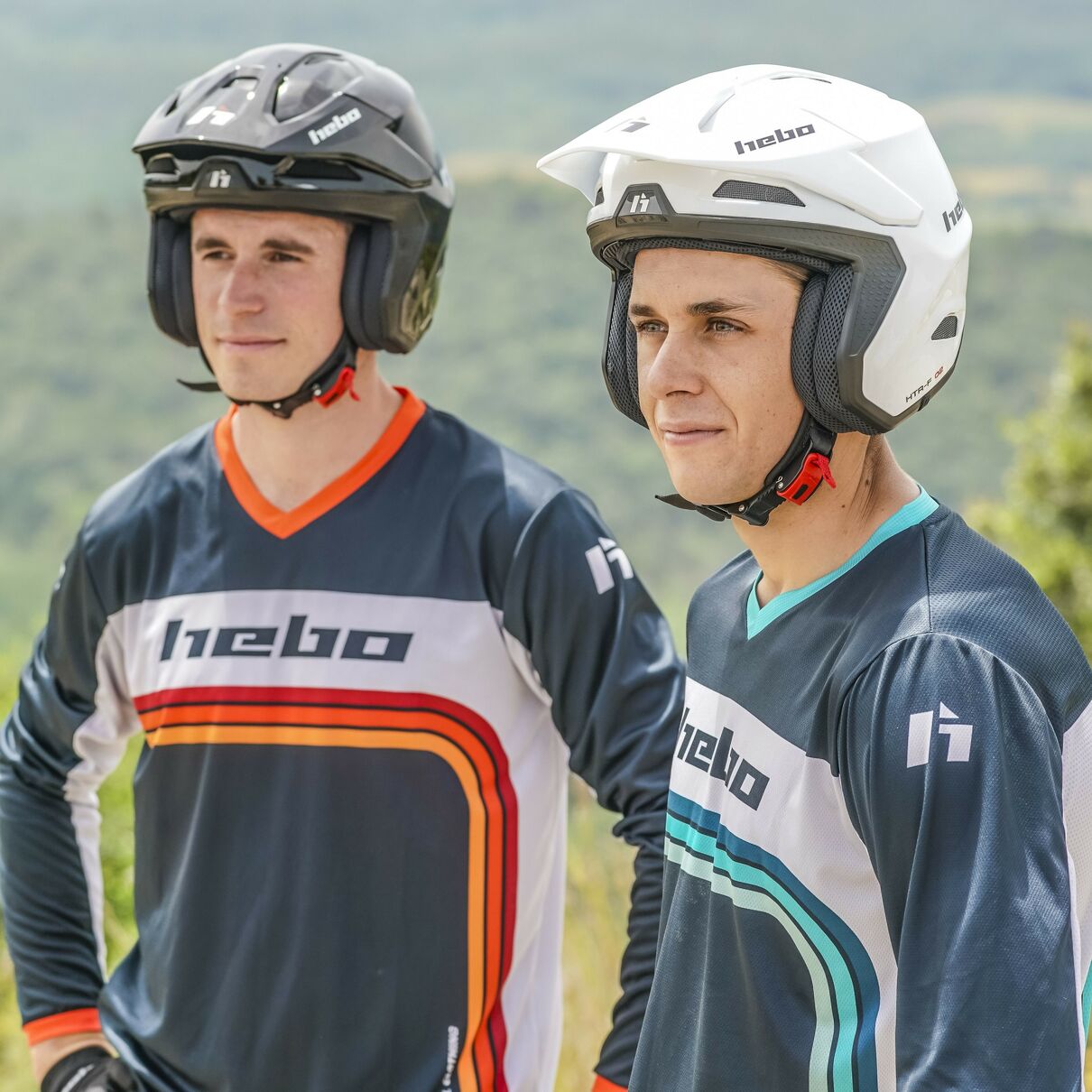 Hebo Pro Retro Trials Shirt Green
