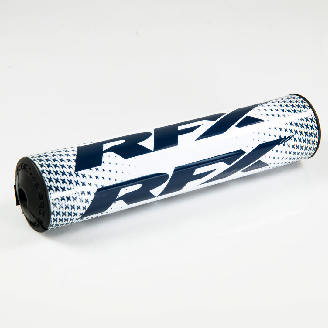 RFX Pro F8 Taper Bar Pad 28.6mm White/Blue