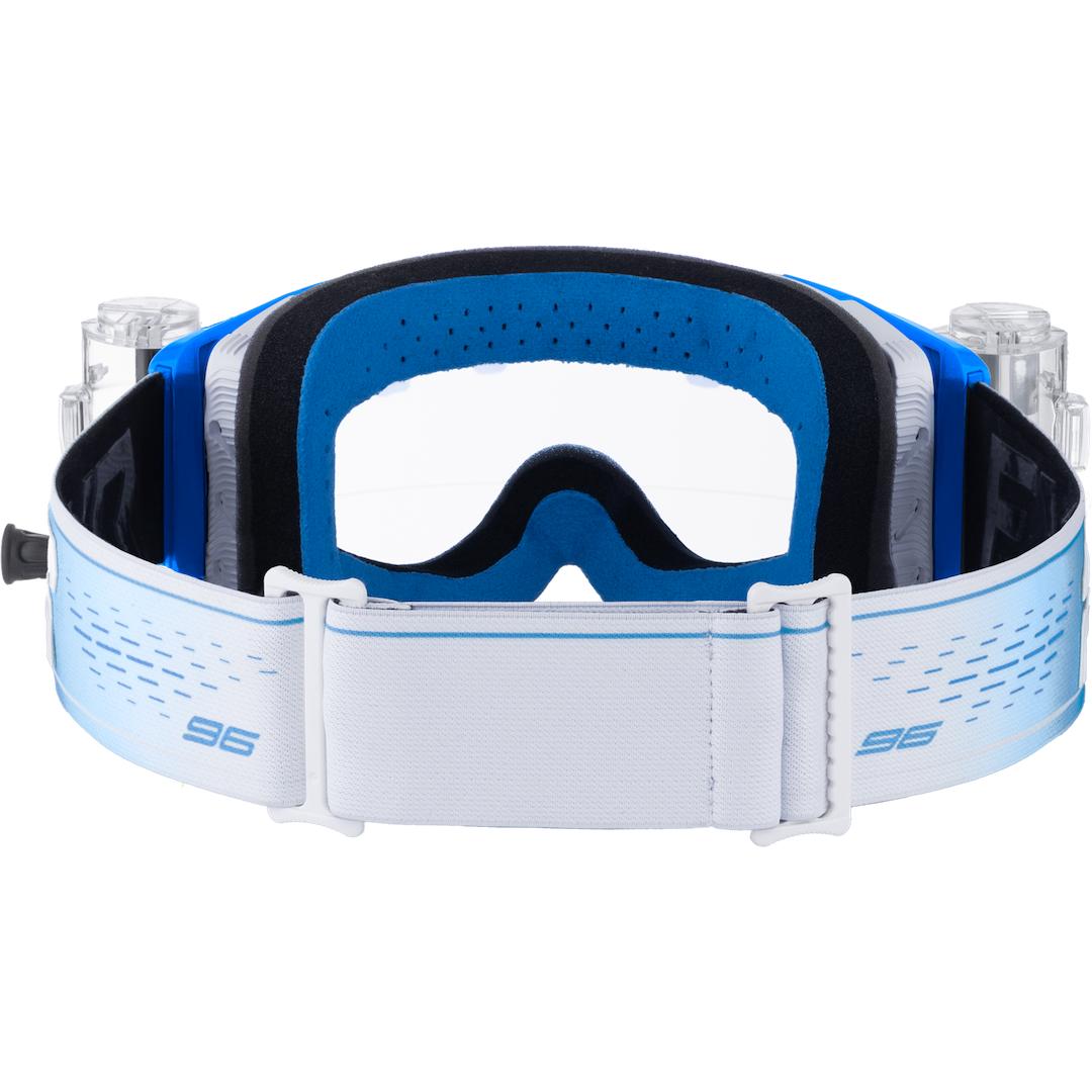 FXR Factory Ride  Roll-Off MX Goggle 2026 Blue - Clear Lens