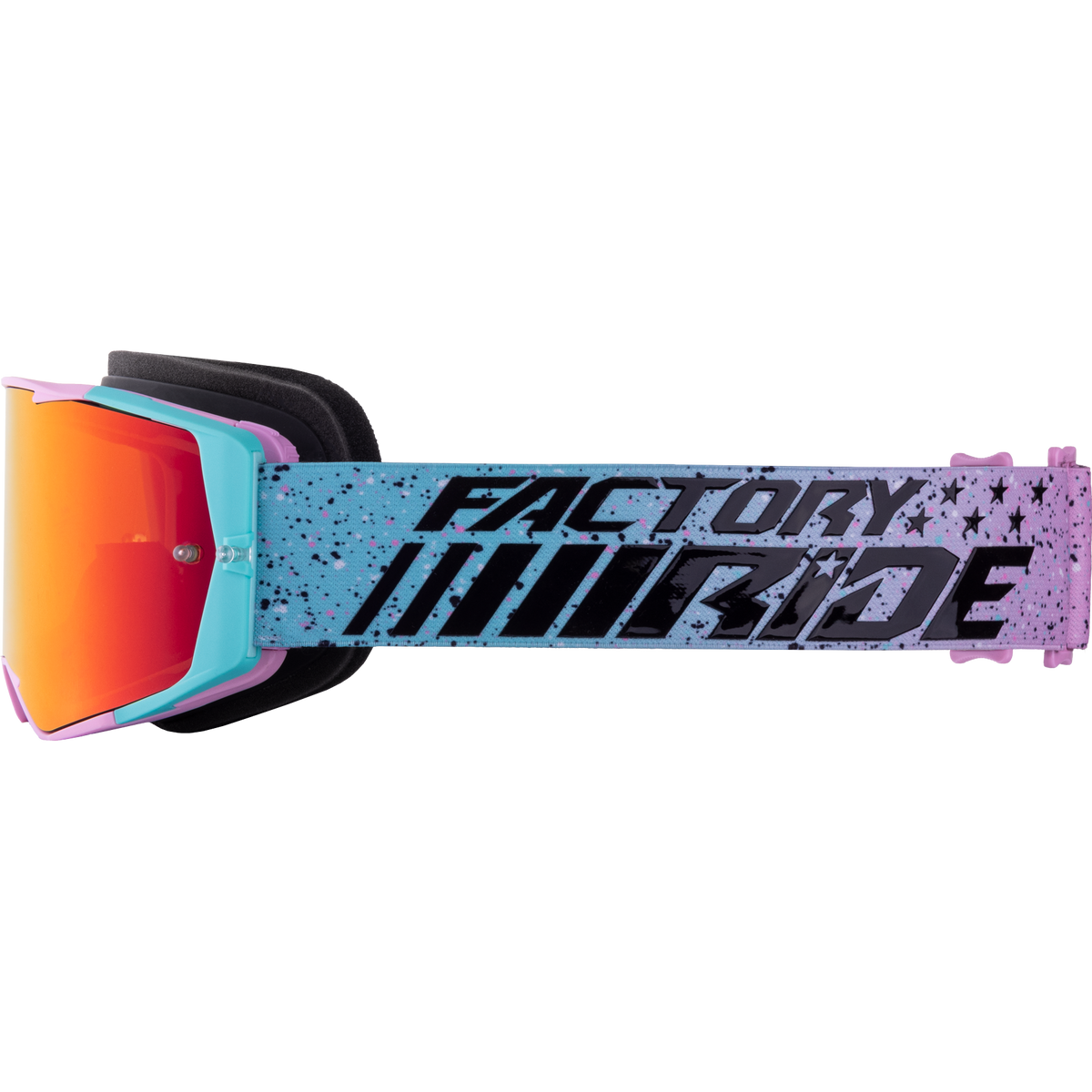 Factory Ride MX Goggle 2027 Pink/Mint Speckle