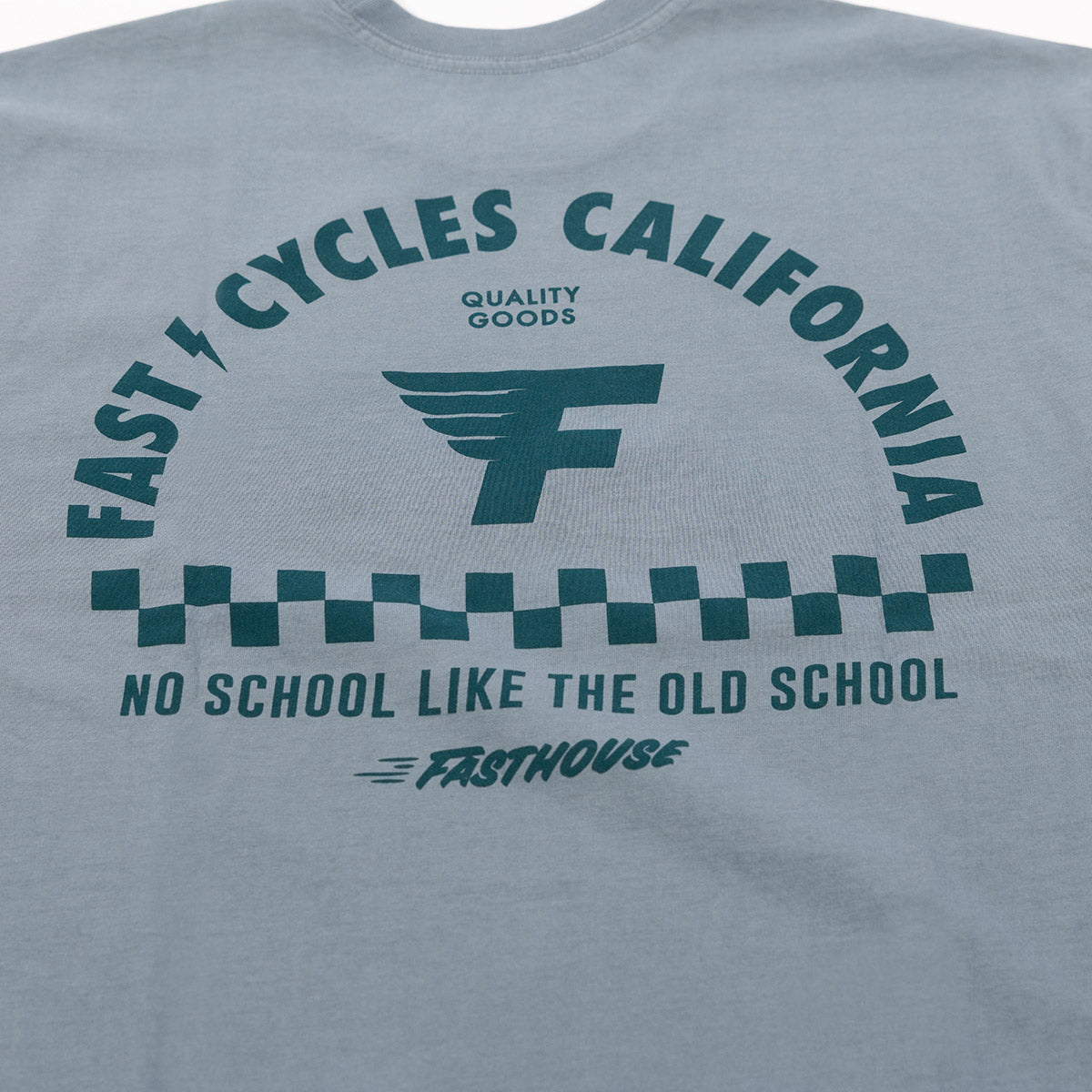 Fasthouse Fast Cycles Tee - Denim