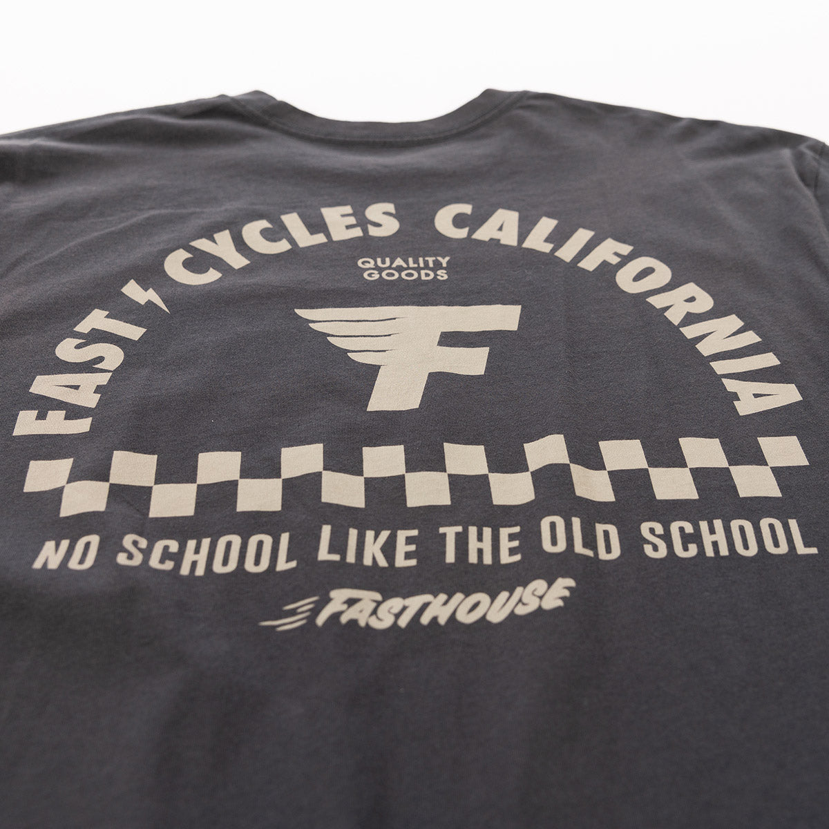 Fasthouse Fast Cycles Tee - Graphite Black