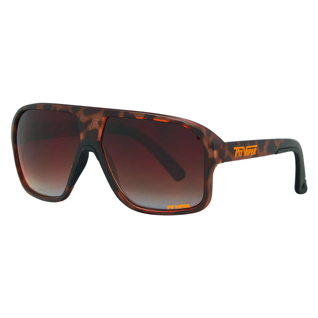 Pit Viper The Landlocked Flight Optics Sunglasses - Brown Fade Lens