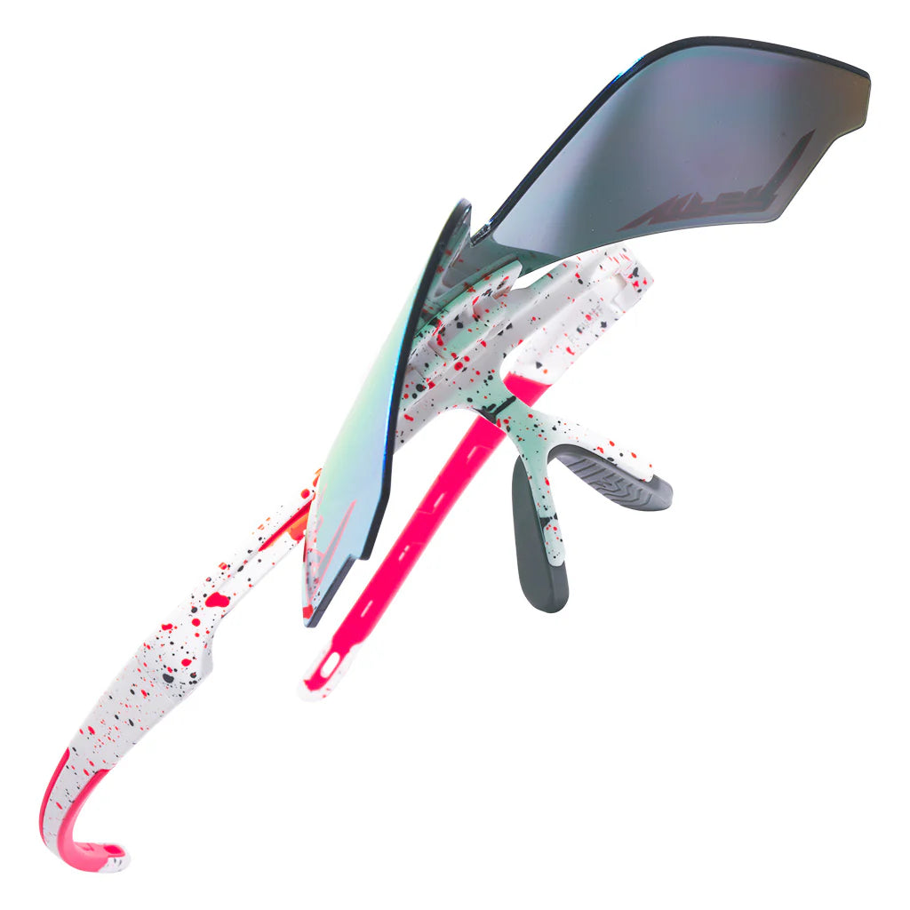 Pit Viper The Heater Flip-Offs Sunglasses - HDPV Polarized Red Lens