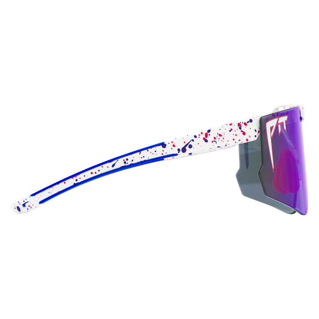 Pit Viper The Merika Flip-Offs Sunglasses - HDPV Polarized Blue Lens