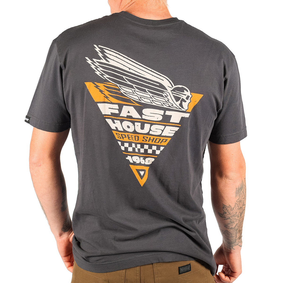 Fasthouse Flyer Tee - Graphite Black