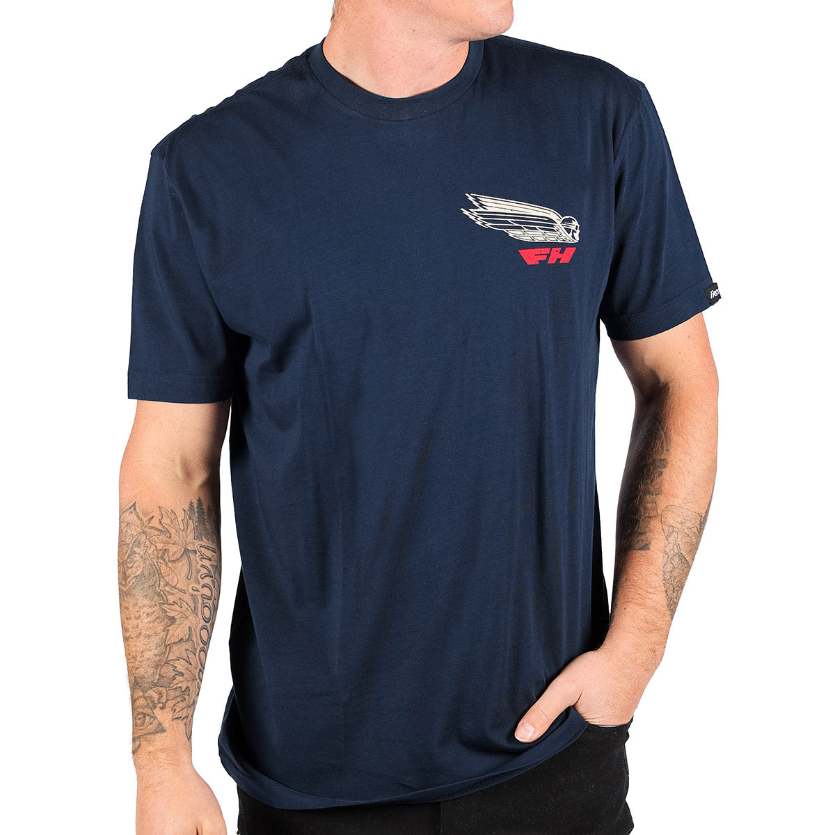Fasthouse Flyer Tee - Navy