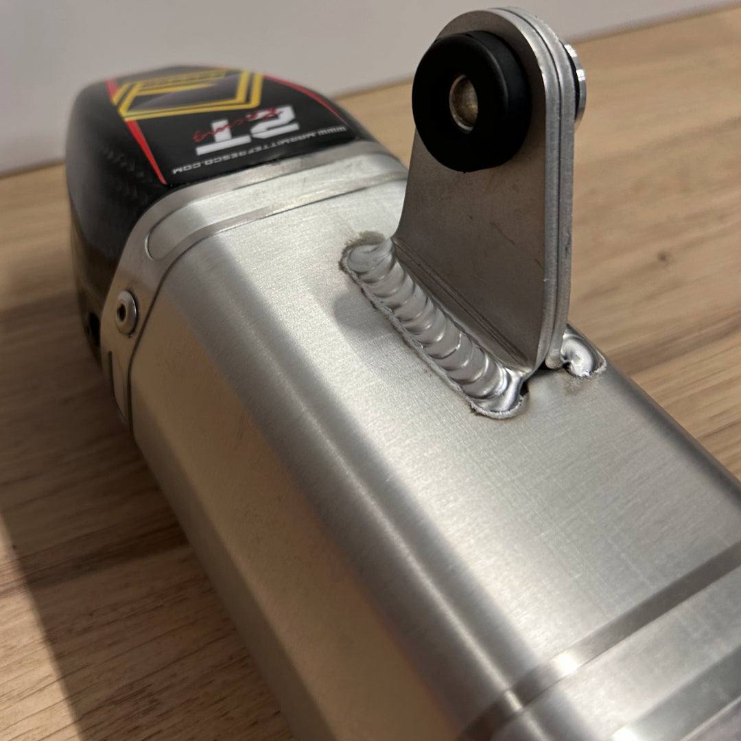 Fresco Exhaust Silencer Alu/Car KTM SX85 18-24, Husky TC85 18-24, Gas Gas MC85 21-24