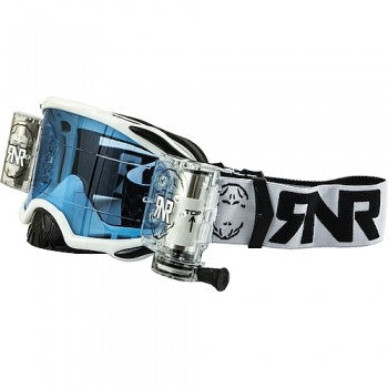 Rip N Roll Platinum Roll Off Goggle WVS 48mm White (Clear Lense)