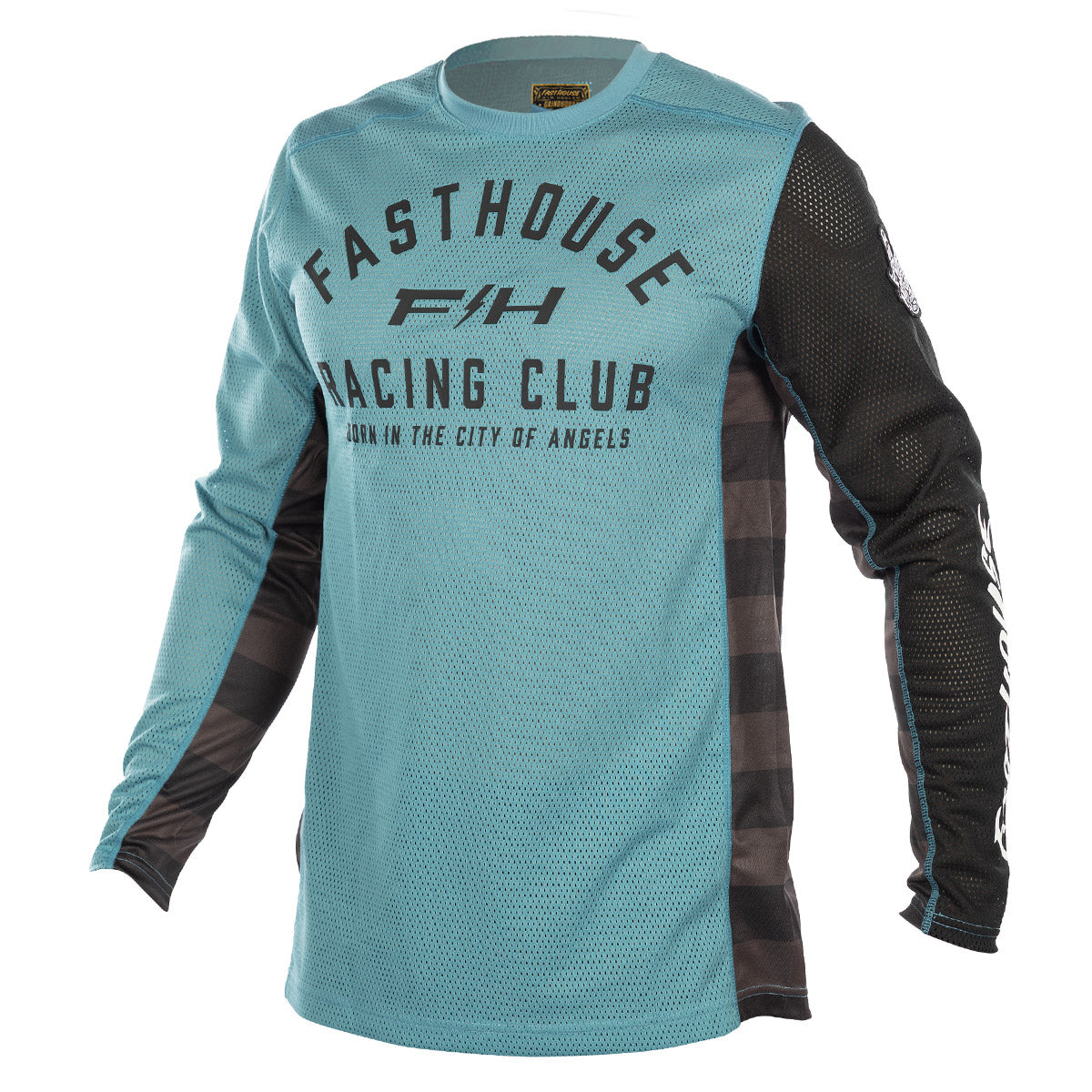 Fasthouse Grindhouse Air-Cooled Club MX Jersey - Light Indigo