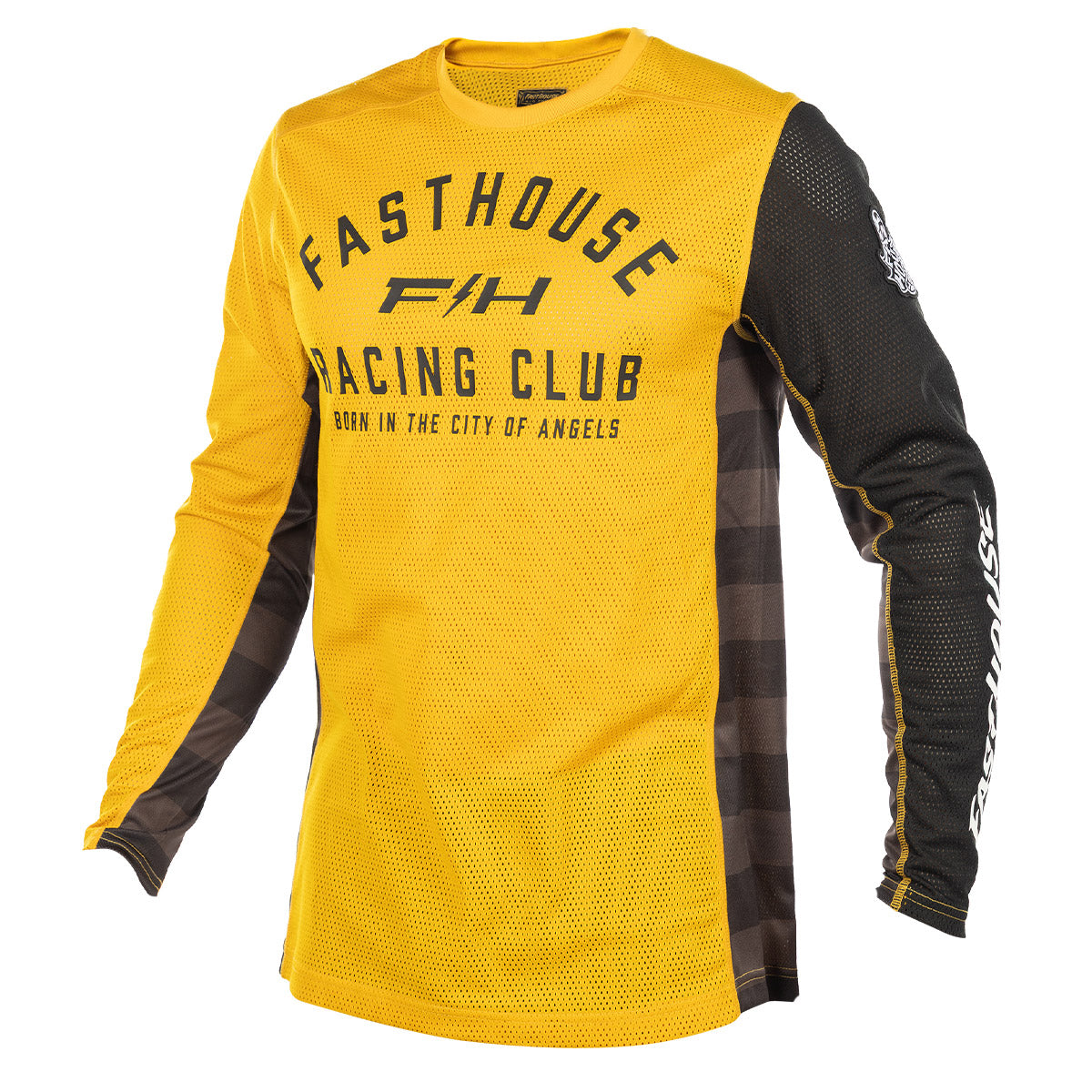 Fasthouse Grindhouse Air-Cooled Club MX Jersey - Marigold
