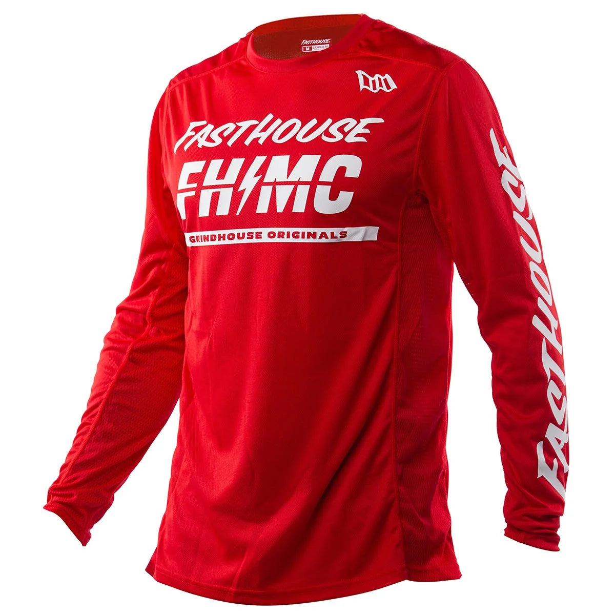 Fasthouse Grindhouse Score LS MX Jersey - Red/White