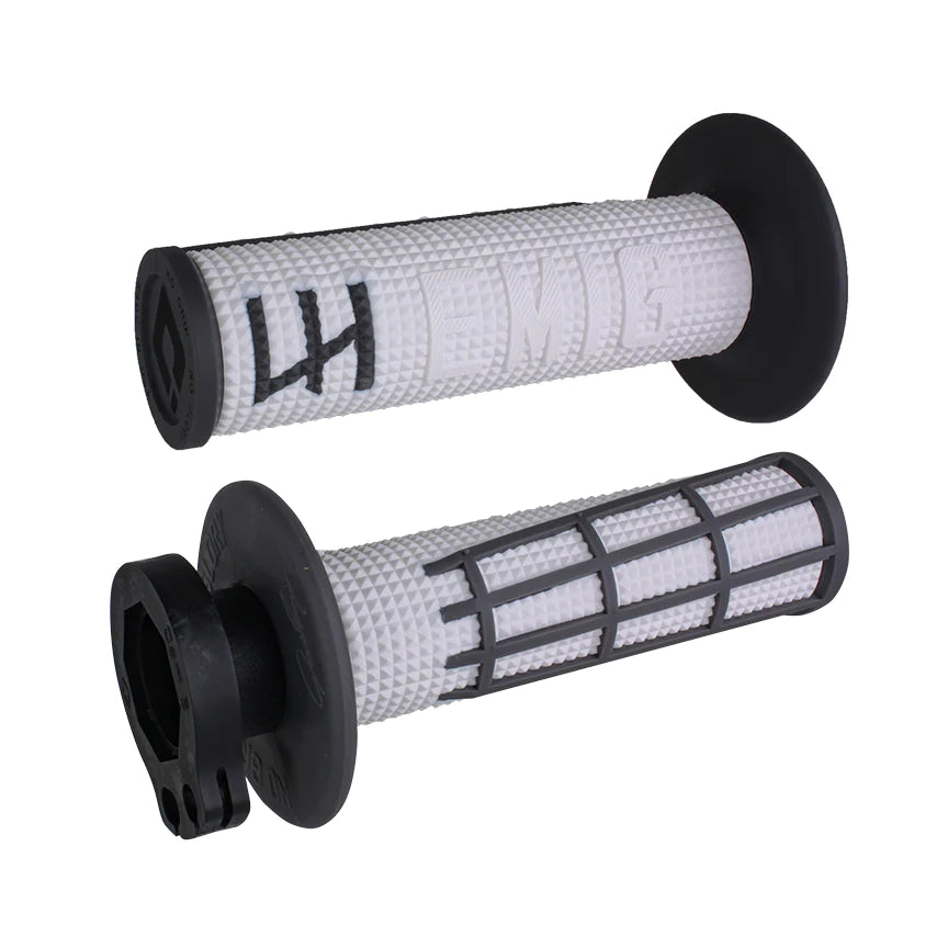 ODI Lock-On Grips EMIG 2.0 V2 White/Graphite