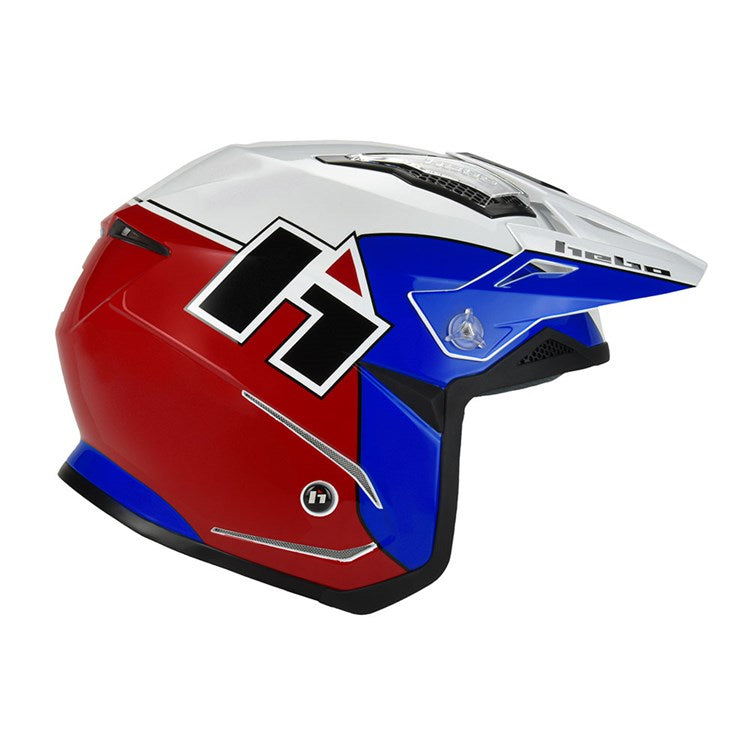 Hebo Trials Helmet Zone 5 D-01 Blue/Red
