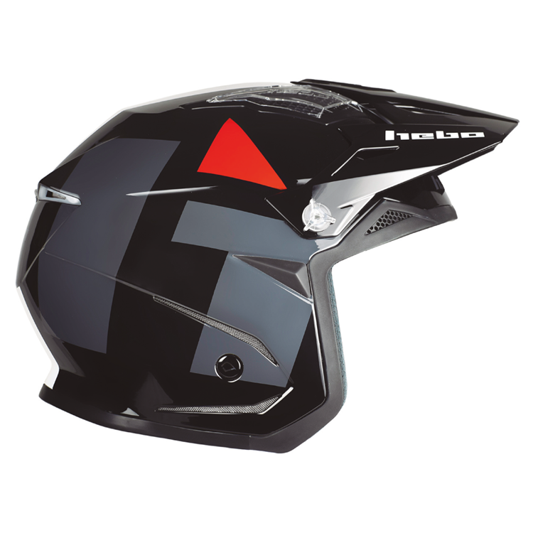 Hebo Trials Helmet Zone 5 H-Type Black