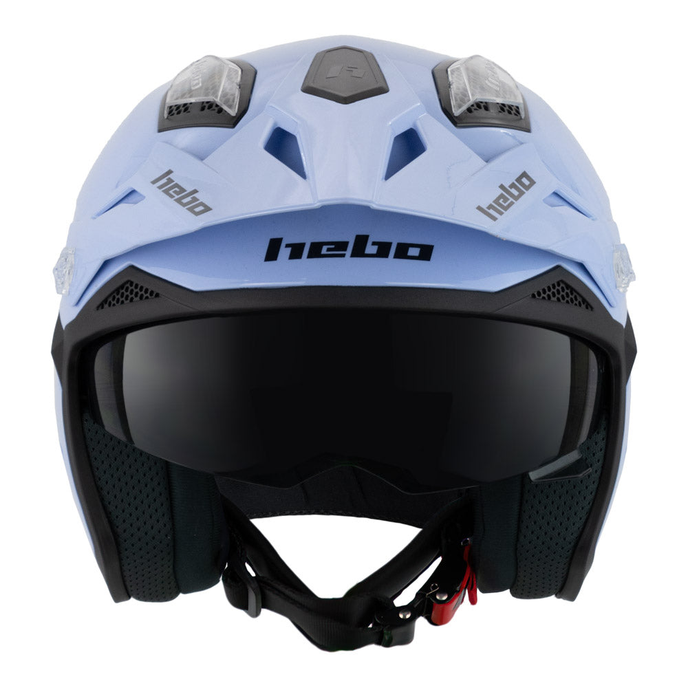 Hebo Trials Helmet Zone 5 Monocolour Blue