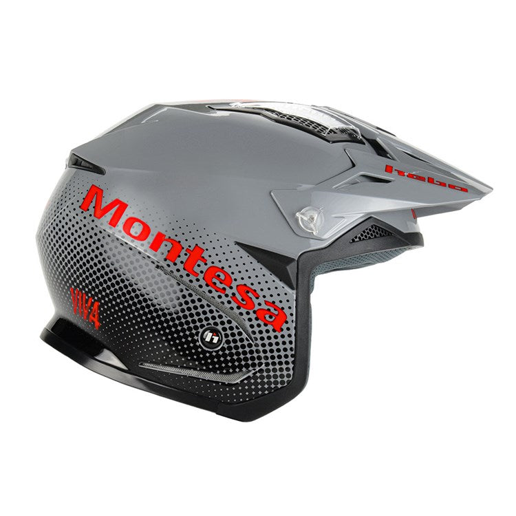 Hebo Trials Helmet Zone 5 Montesa Classic Grey