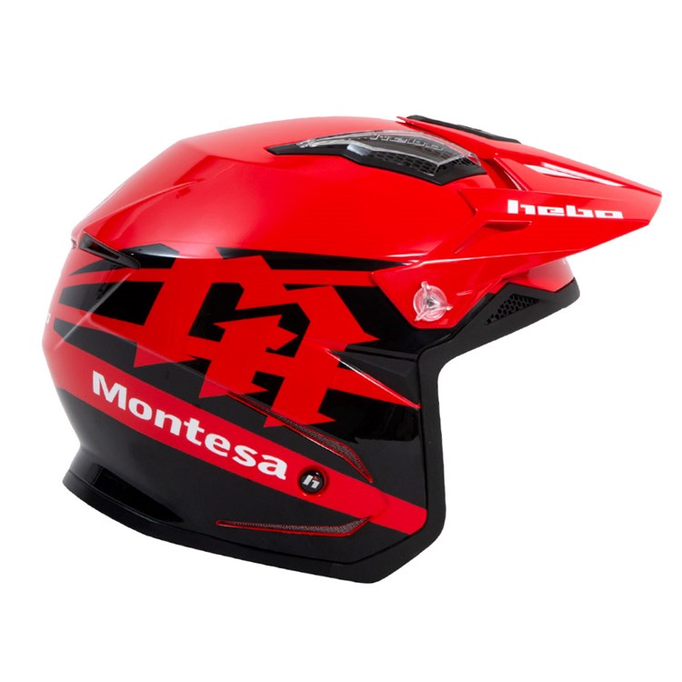 Hebo Trials Helmet Zone 5 Montesa Classic 23 Red