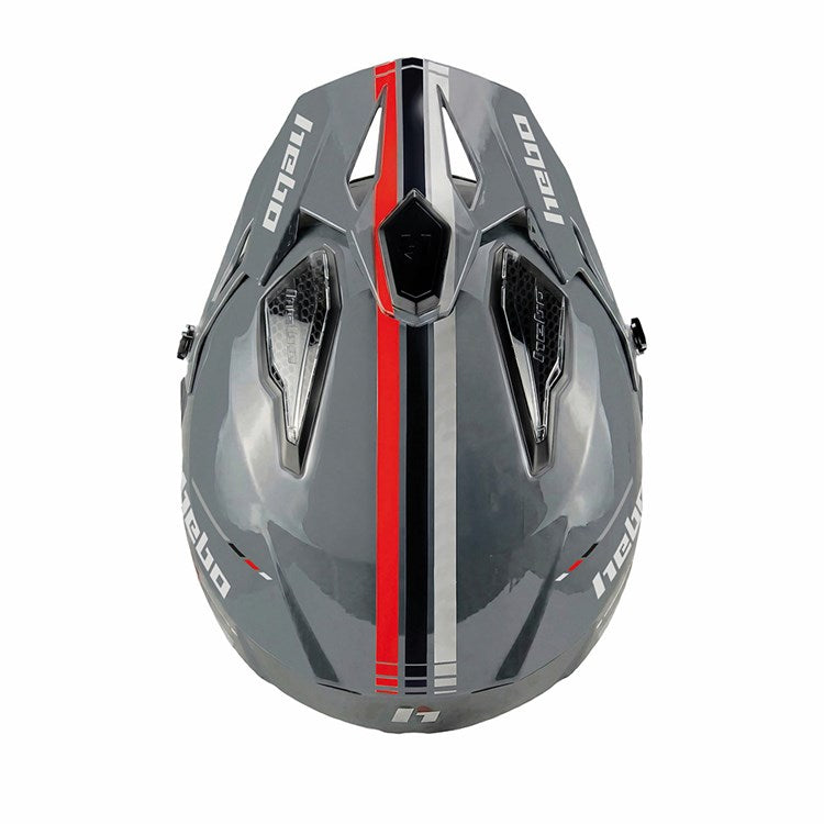 Hebo Trials Helmet Zone 5 RS Grey