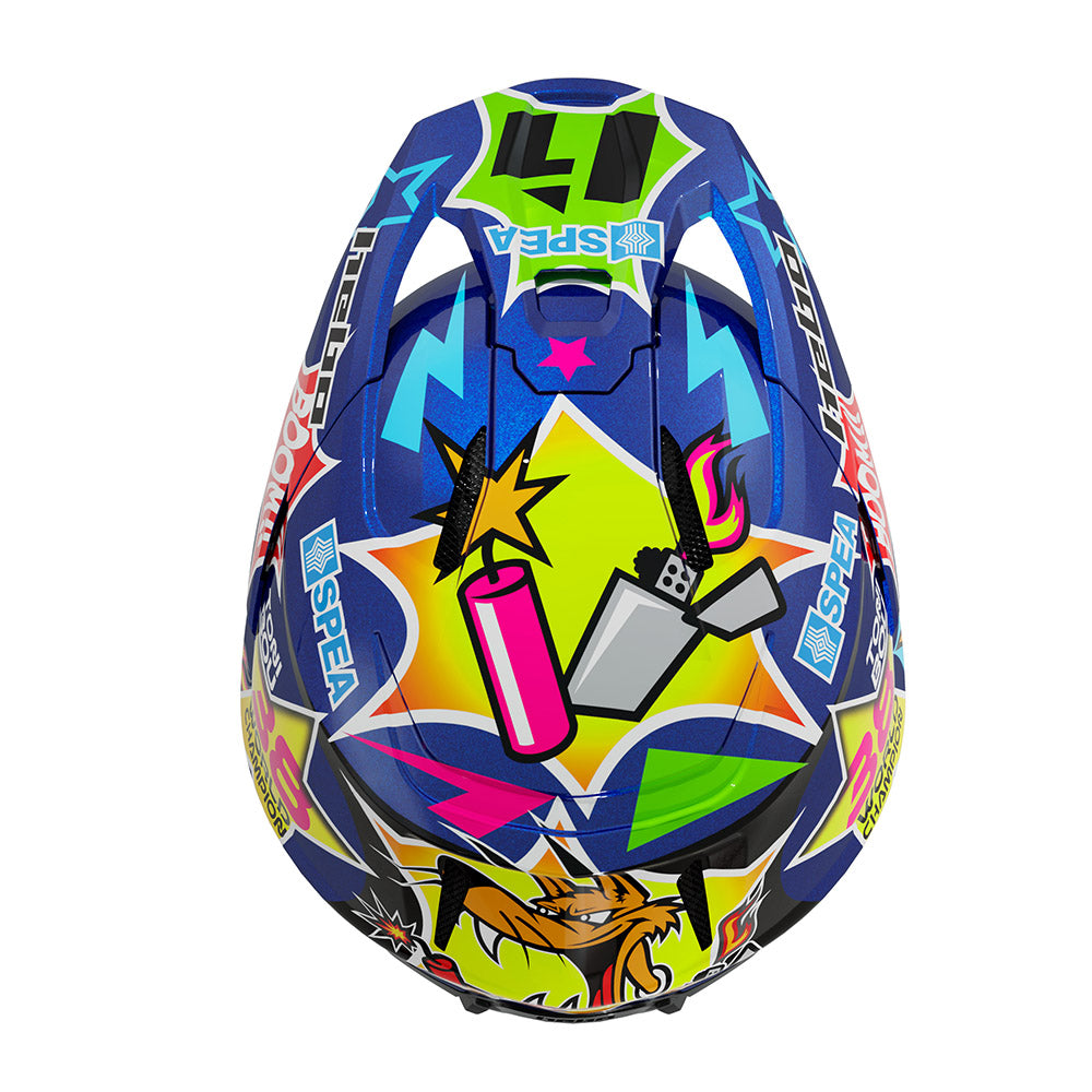 Hebo Trials Helmet Zone Pro Toni Bou 38