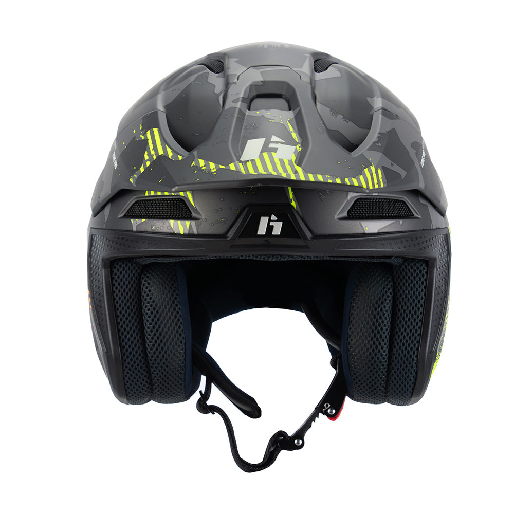 Hebo Trials Helmet Zone Pro Camo Grey