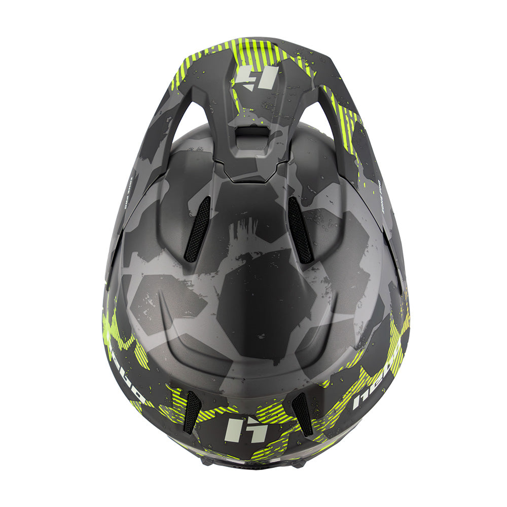 Hebo Trials Helmet Zone Pro Camo Grey