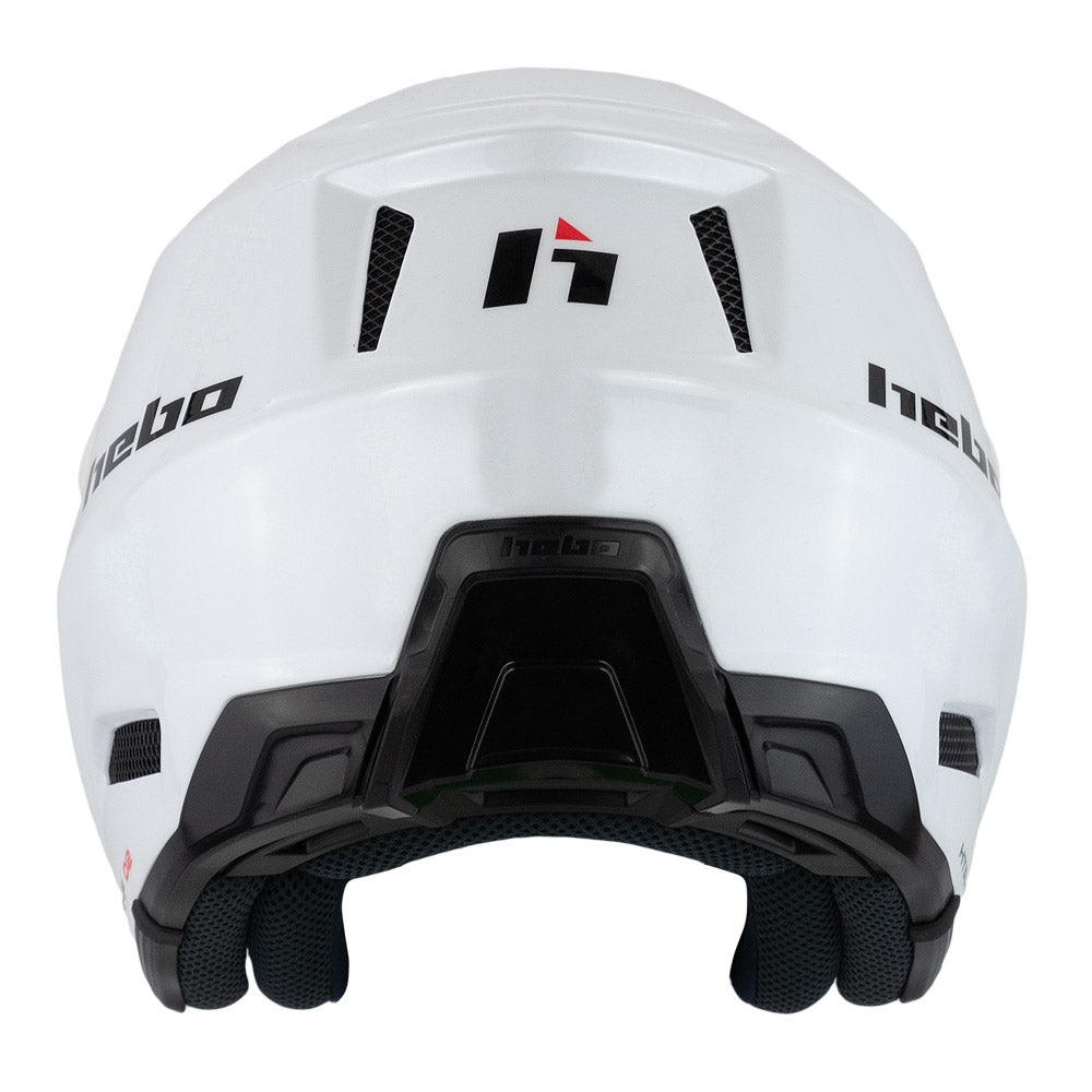 Hebo Trials Helmet Zone Pro Monocolour White