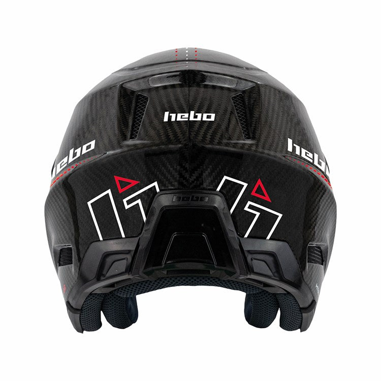 Hebo Trials Helmet Zone Race K3 Carbon Black