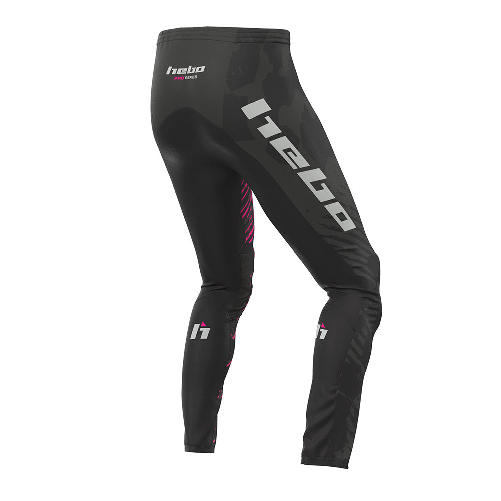 Hebo Pro 26 Trials Pant YOUTH Camo Pink