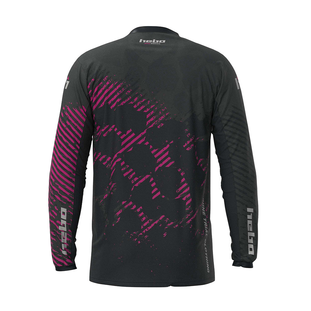Hebo Pro 26 Trials Shirt YOUTH Camo Pink